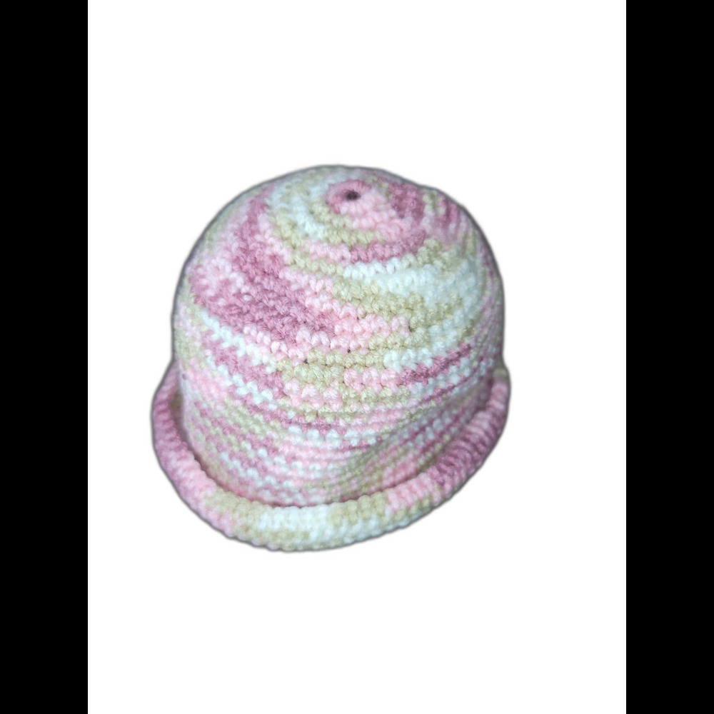 Hand-Crocheted Beanie Cap for Women or Children - Picture 7 of 8